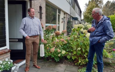 Joop Kok 12 jaar afdelingsvertegenwoordiger AK