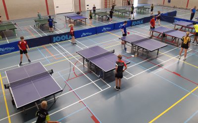 Trainingsdag Tafeltennisacademie voor competitiespelers jeugd