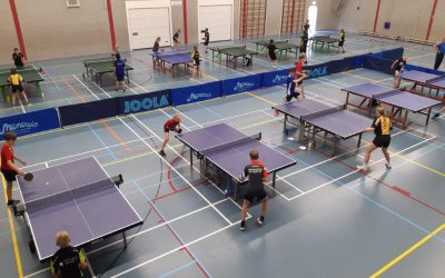 Tafeltennisacademie Amersfoort organiseert trainingsavonden en middagen voor alle jeugdcompetitiespelers