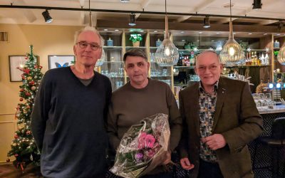 Flip Valero Lid van Verdienste NTTB Afdeling Midden