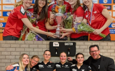 Zondag 21 september 2025, aanvang: 14.00 uur: Dames eredivisie: VTV – Trias